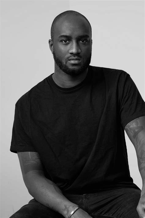 Virgil Abloh, directeur artistique des collections pour homme de .